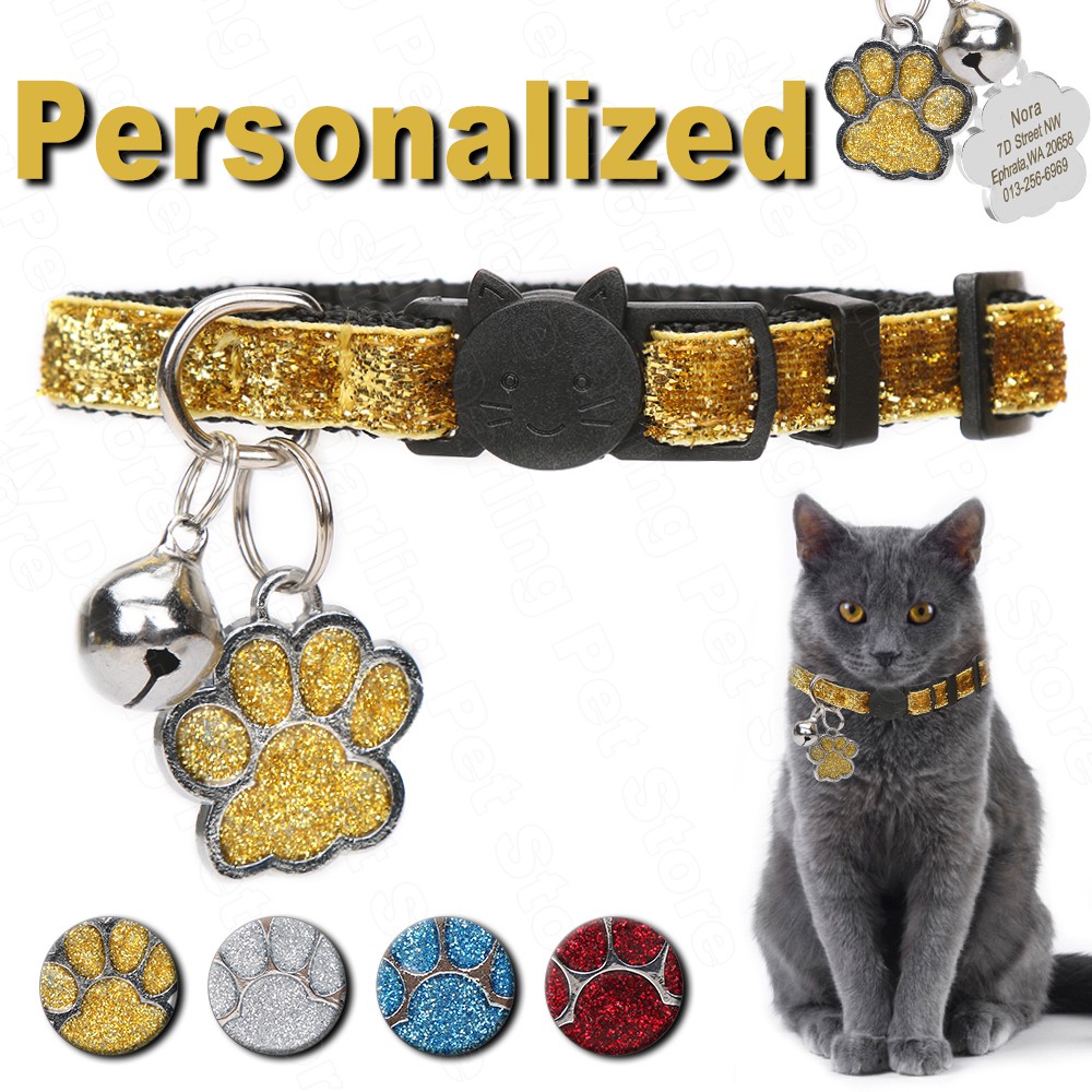 cats collars personalized