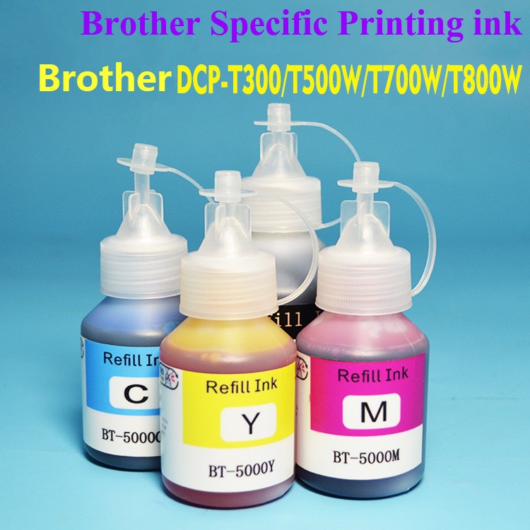 Brother Refill Ink for T300/T500/T700/T800 DCP-T300 T310 ...