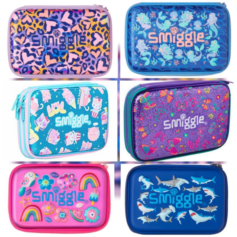 Smiggle Double up Hardtop pencil case Shopee Malaysia