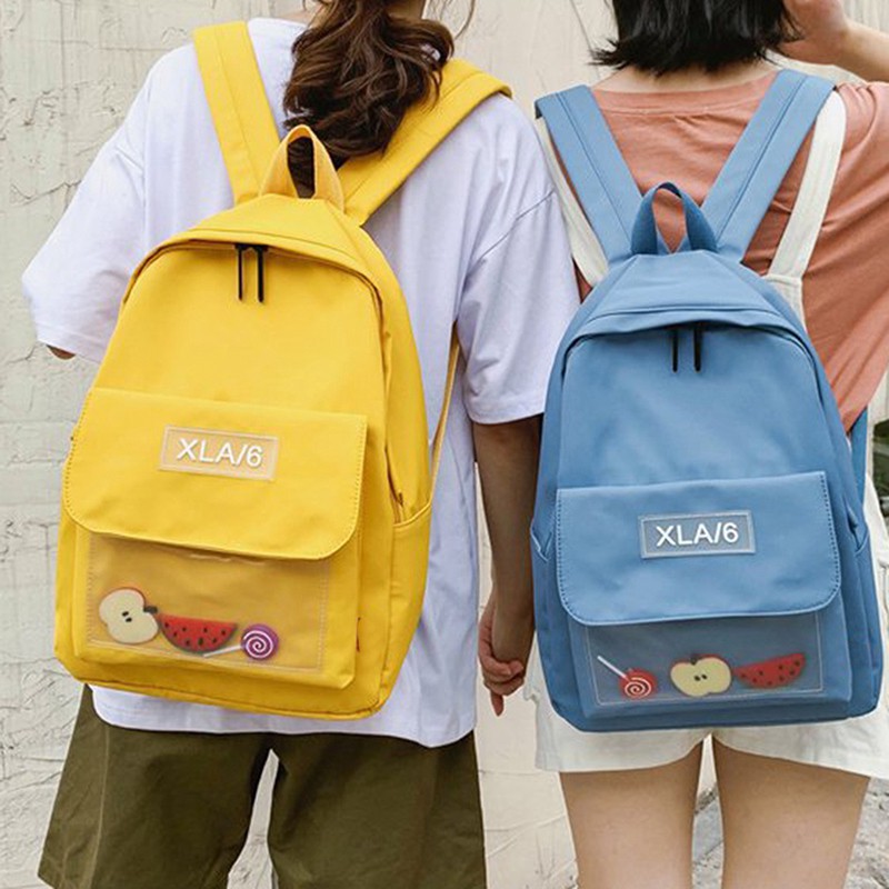 yellow backpacks for school