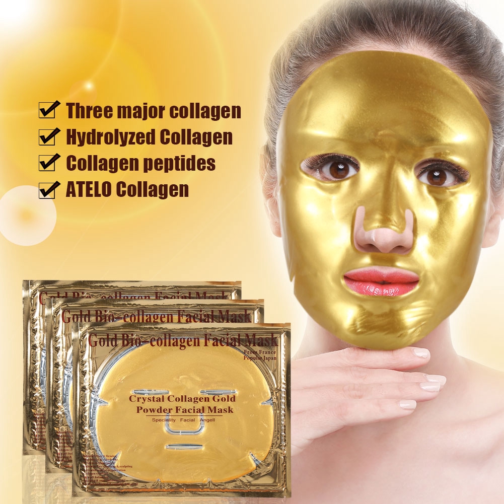 gold facial powder