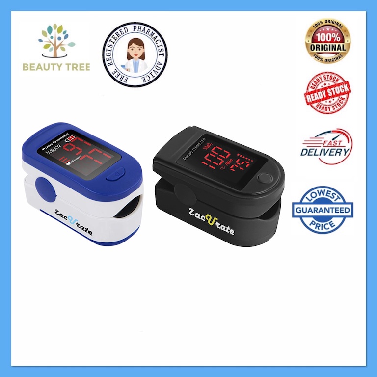 Zacurate Fingertip Pulse Oximeter (500BL / PRO 500DL) Shopee Malaysia