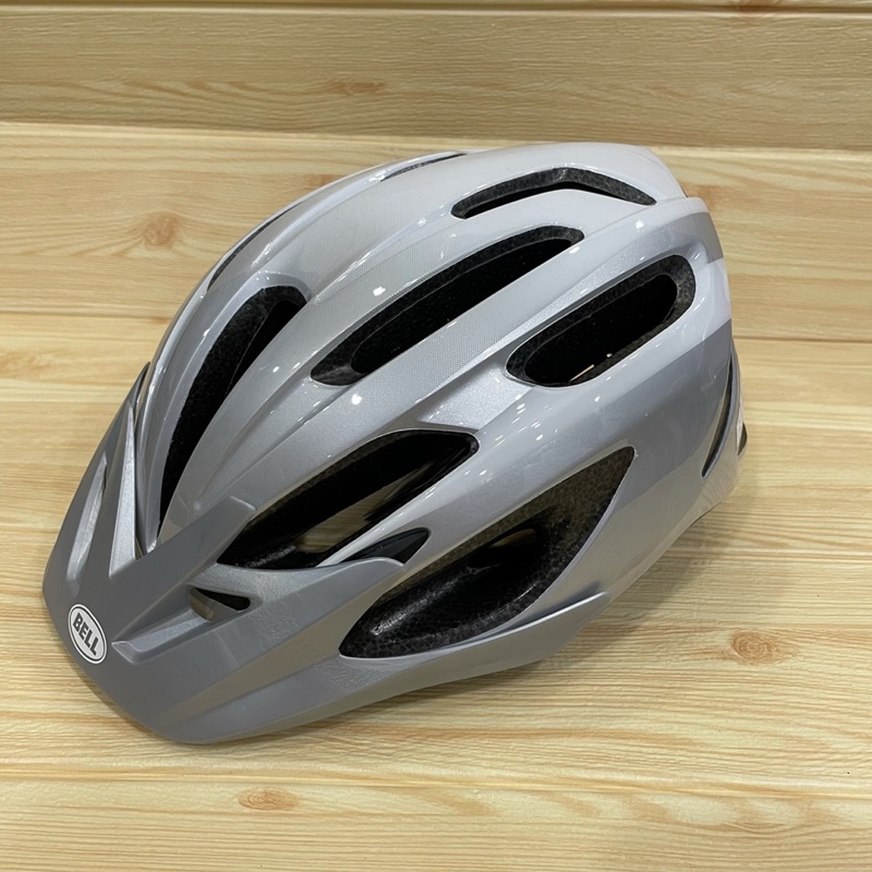 【Ready Stock】Bell Crest Safety Helmet for Bicycle Mountain bike - Silver/White