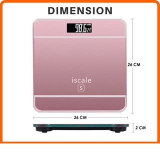 MURAH ! DESIGN BARU Alat Penimbang berat badan Digital Body Weight