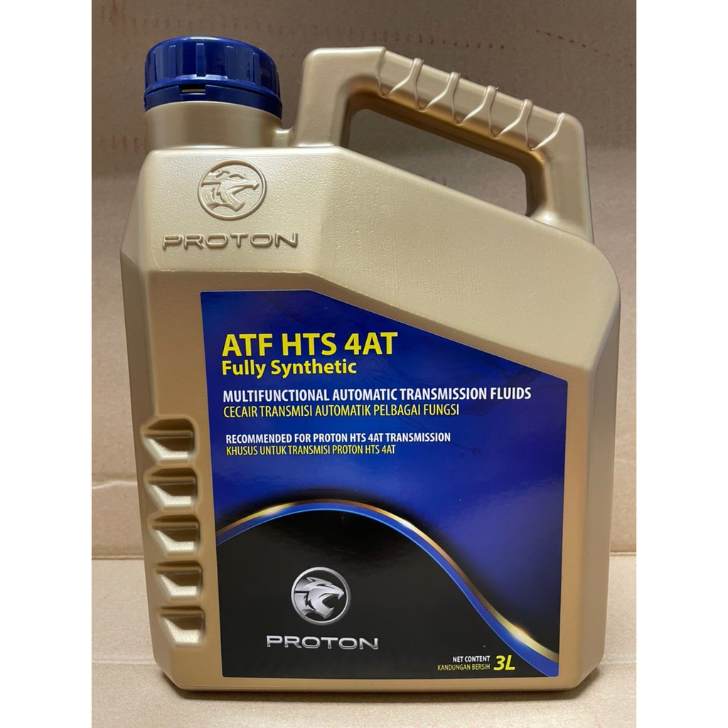 PROTON ATF HTS (4 GEAR) AUTO GEAR OIL - SAGA VVT 2019 FACELIFT (NON CVT ...