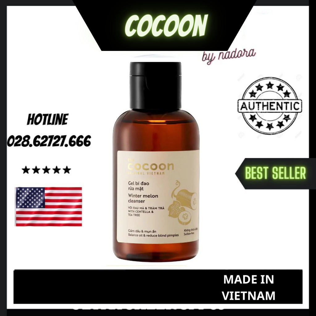 Cocoon Winter Melon Cleanser (140ml) Shopee Malaysia