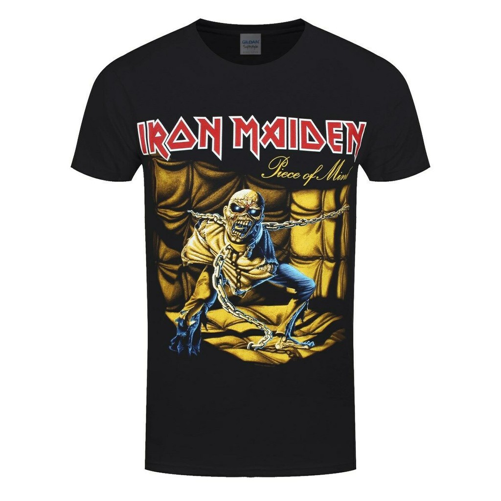 iron maiden piece of mind t shirt