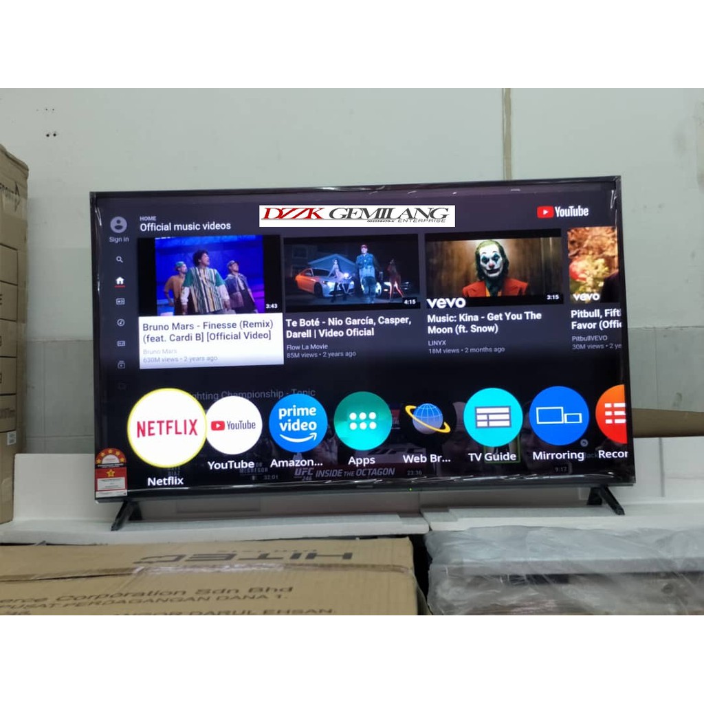 55 Inch Smart Internet Tv New Th 55gx600k Panasonic 4k Uhd Made In Malaysia Shopee Malaysia