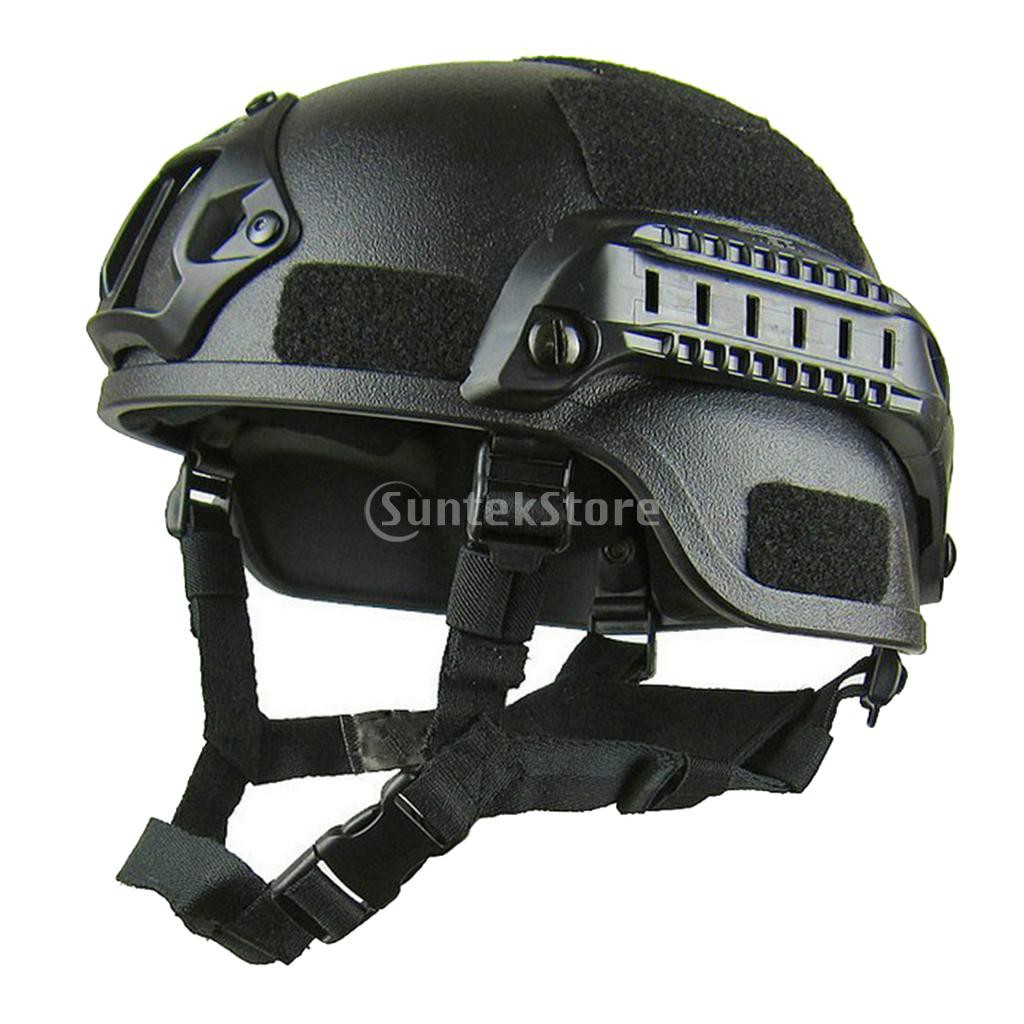 Realeos Army Safety Combat Tactical Head Protective Helmets For Paintball Cycling Bike - RA86