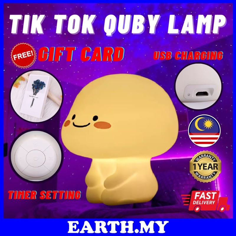 🇲🇾M’SIA STOCK🇲🇾 Quby Lamp Cute Quby Bear Baby Clever Baby Night Light