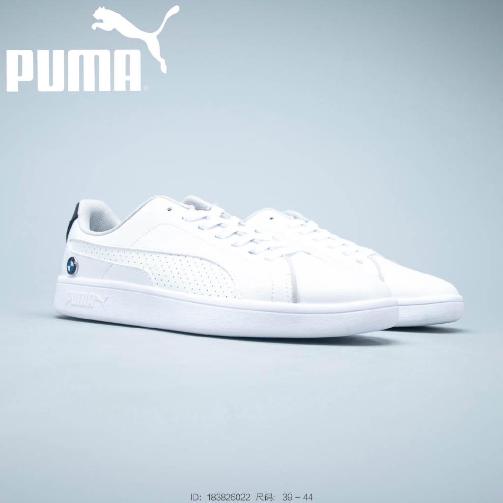 puma bmw mms smash v2 white sneakers