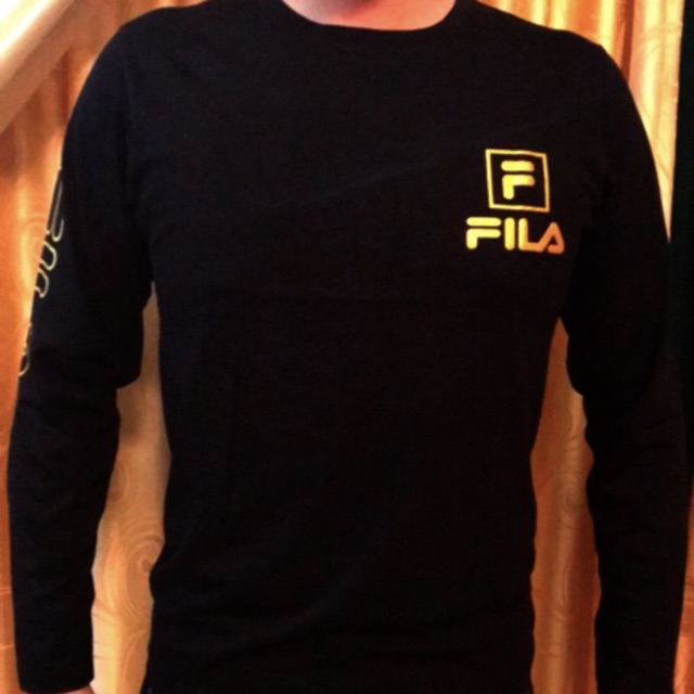 fila black long sleeve