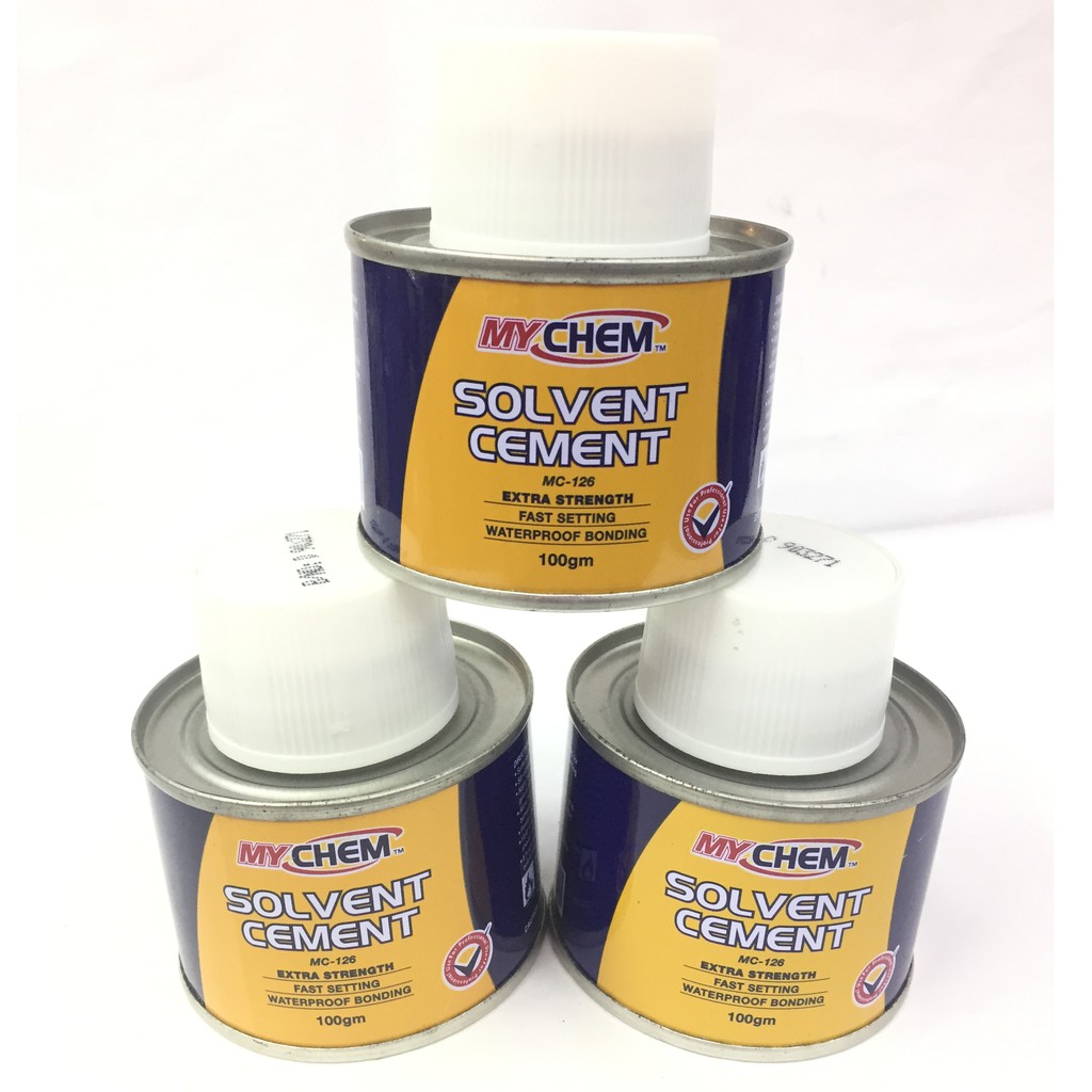 MYCHEM PVC Solvent Cement / PVC Gum / PVC Glue 100g For (PVC, uPVC pipe