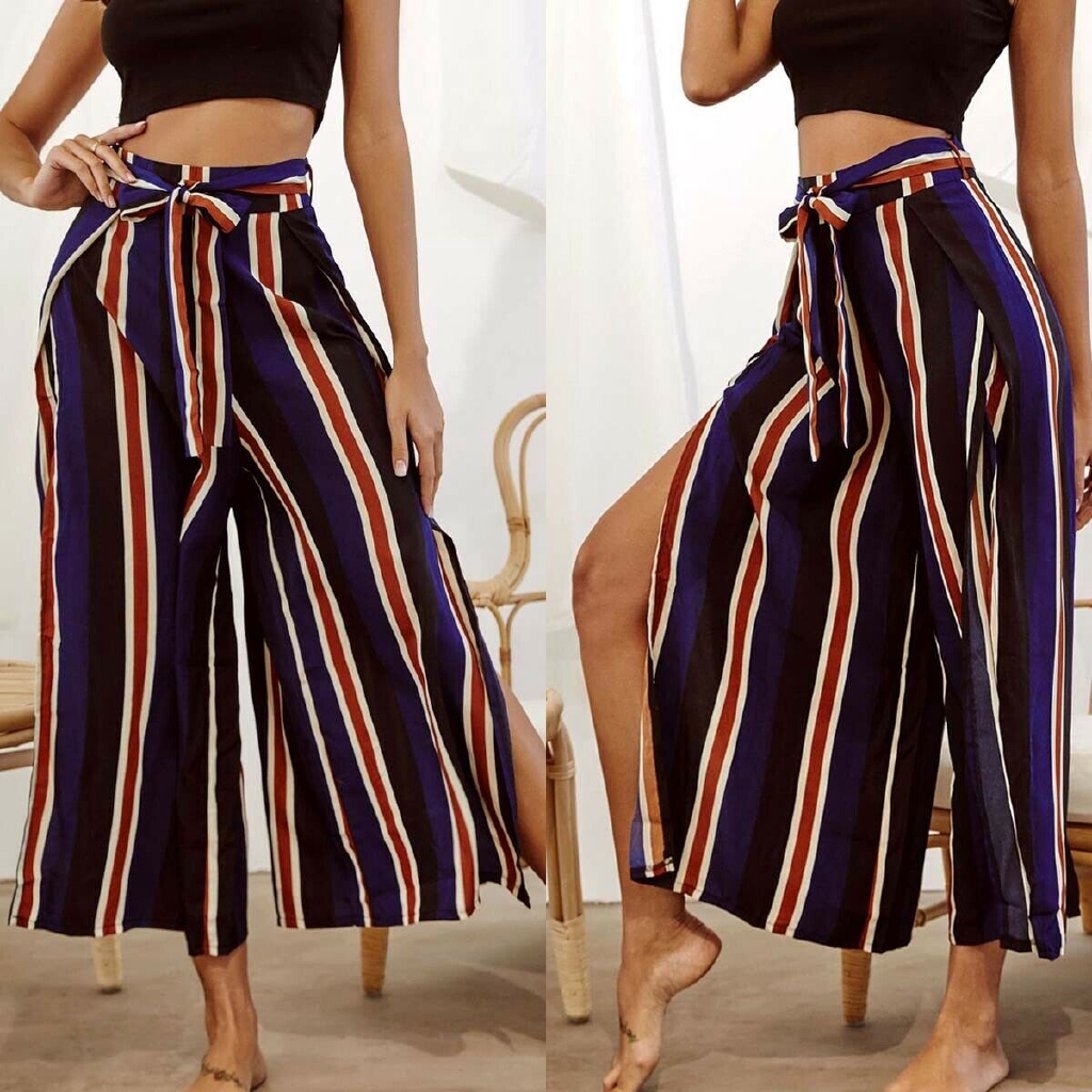 loose striped pants