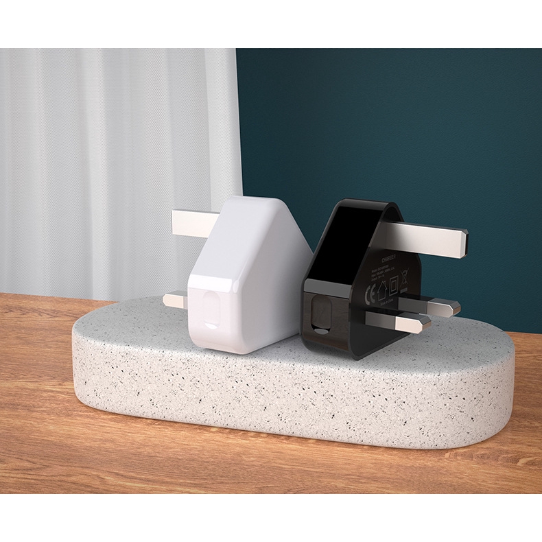 5V1A Power Plug UK Standard Mobile Phone Charging Head Triangular USB Fast Charging Mobile Phone