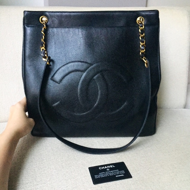 chanel shoulder tote bag