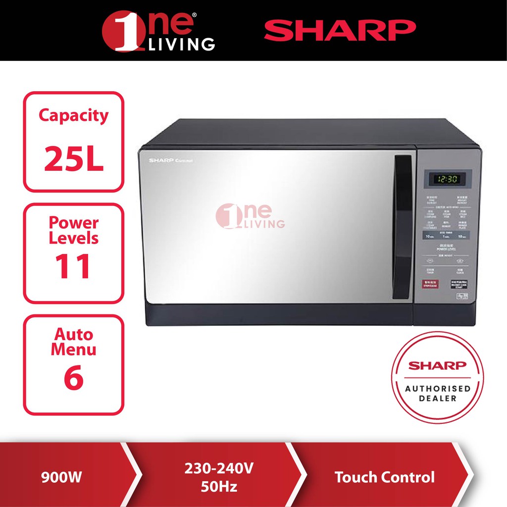 Sharp 25L Microwave Oven R357EK Shopee Malaysia
