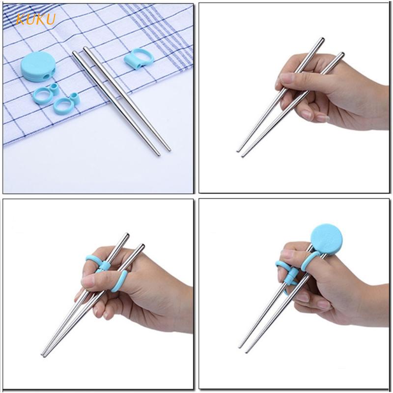 KUKU Kids Children Training Chopsticks Learning Chop Sticks Helper   Ceef08ec6d12111ac3c071315ec6bf76