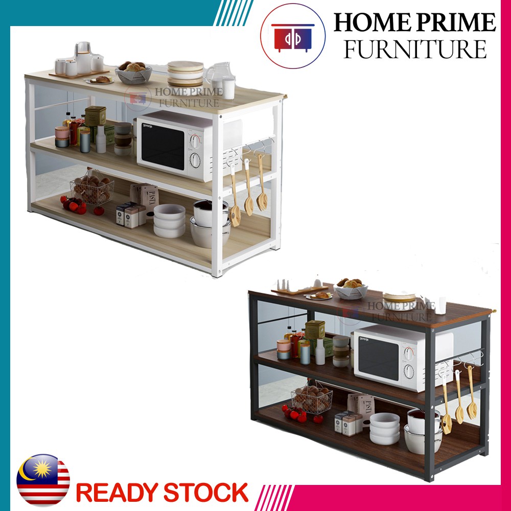 D4963B Oven Rack Kitchen Rack Kitchen Storage Rack Kitchen Shelves Kitchen Organizer Sturdy Kitchen Furniture Rak Dapur Shopee Malaysia