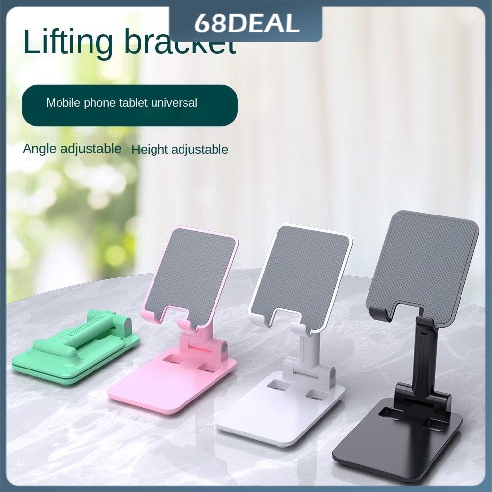 【Johor Stock】Universal Desktop Phone Holder Stand Mount Support Tablet Cell Phone Adjustable Portable Phone Holder