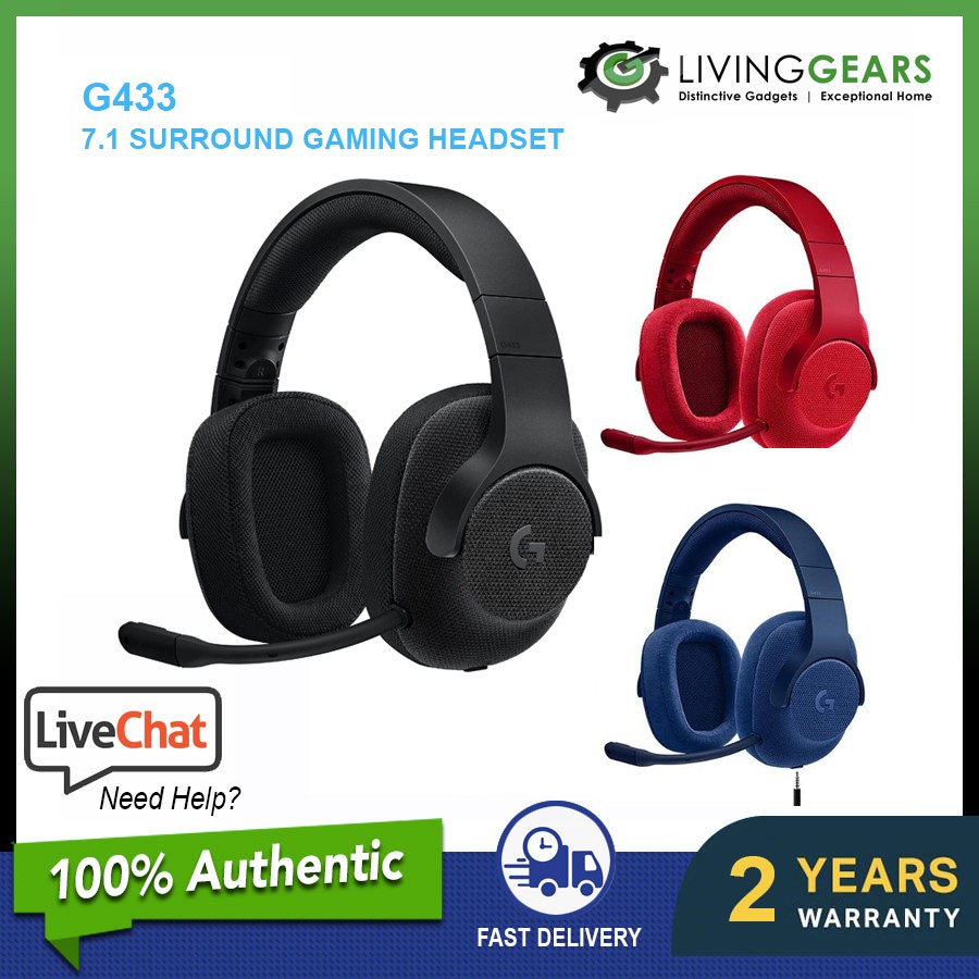 logitech g433 warranty