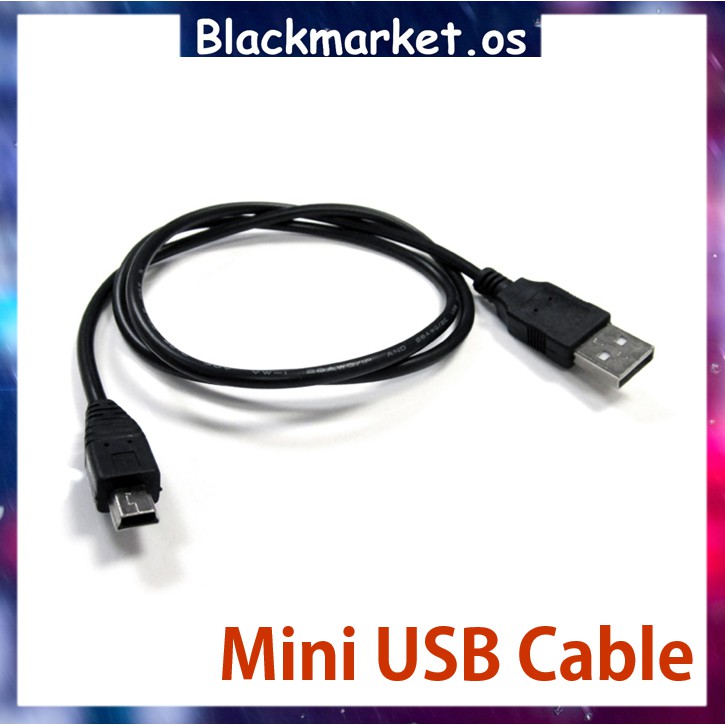 Mini USB Cable (5 pin) Charging for Radio mp3 AL-Quran / Mp4 Player / Bluetooth Speaker