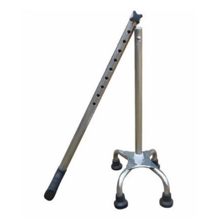 Stainless Steel Walking Stick Quad Cane Tongkat 4 Kaki Stainless Steel High Quality Walking Stick Quad Cane Tongkat