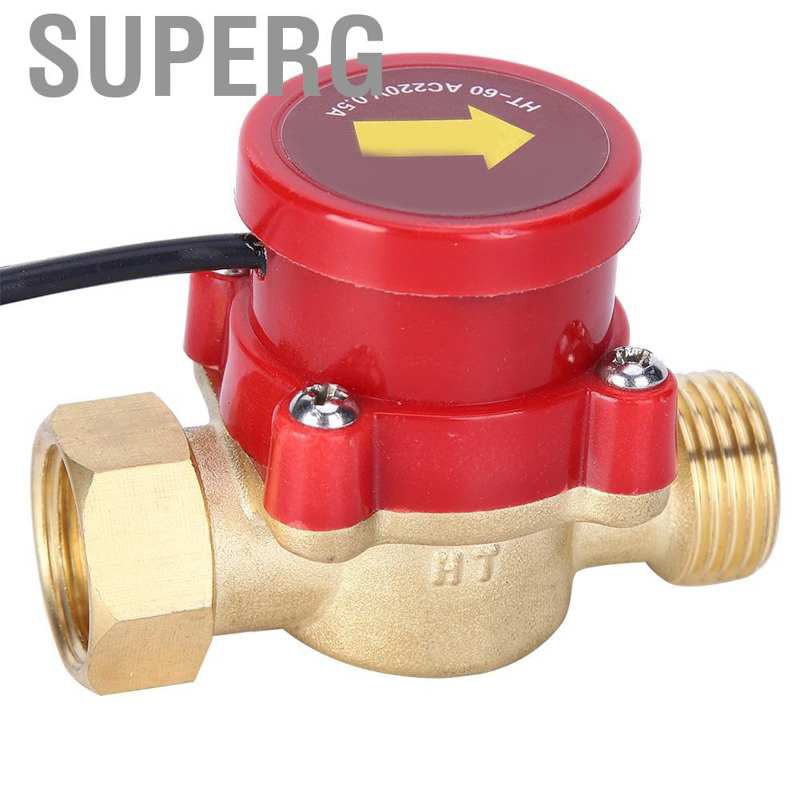 Superg Water Pump Flow Sensor Pressure Auto Control Switches HT‑60 4‑4 220V 60W