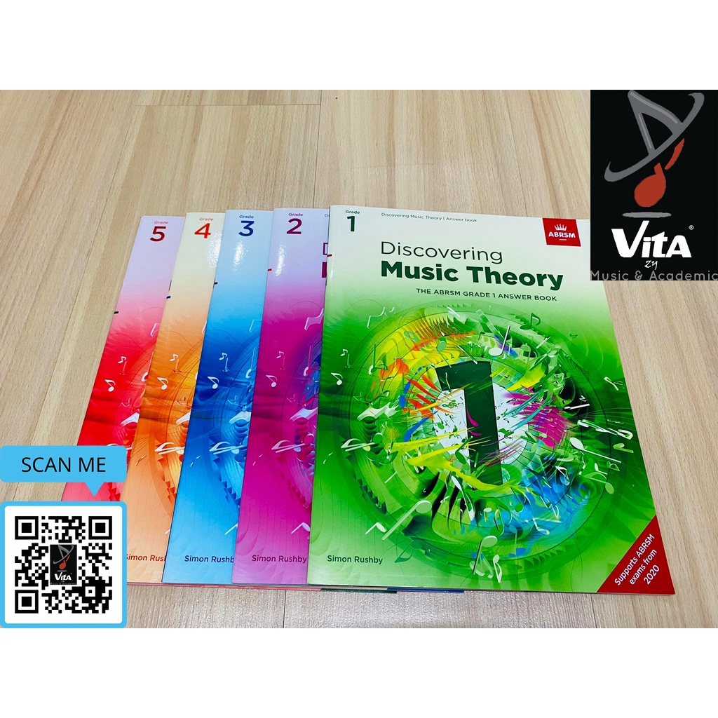 Discovering Music Theory Grade 1 To 5 ABRSM- Answer Book | Shopee Malaysia