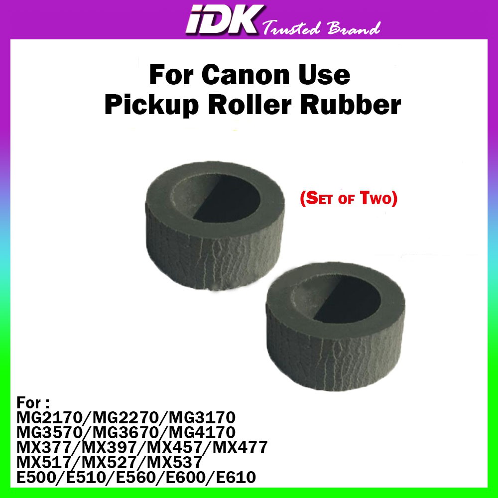 OEM Pickup Roller Rubber For Canon Printer Use MG2170/MG2270/E510/E600
