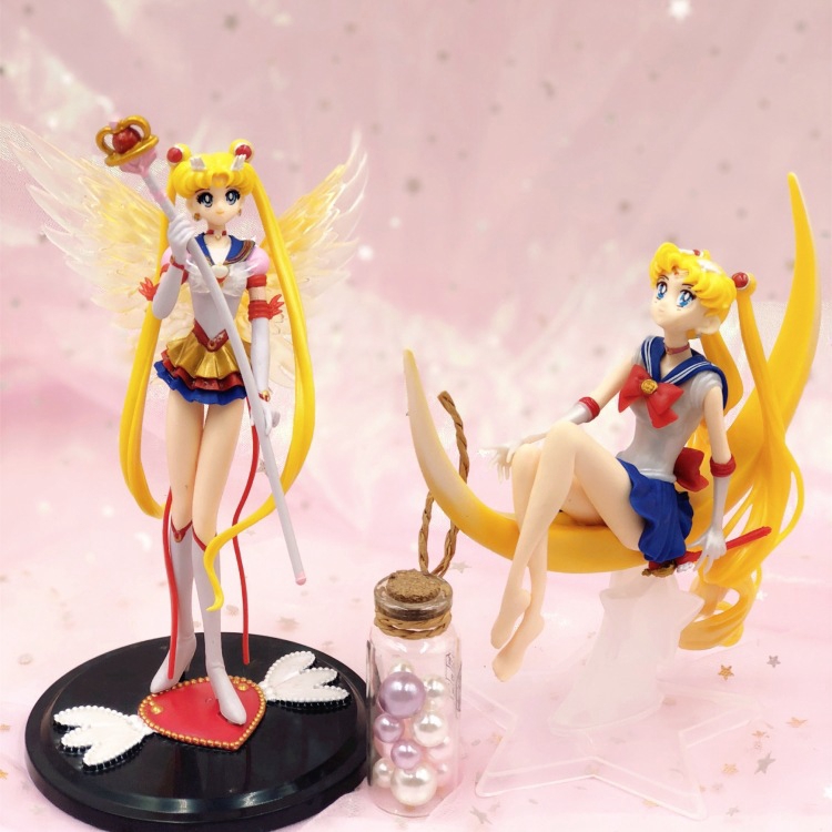 Sailor Moon Princess Cut Birthday Wedding Party Cake Decoration