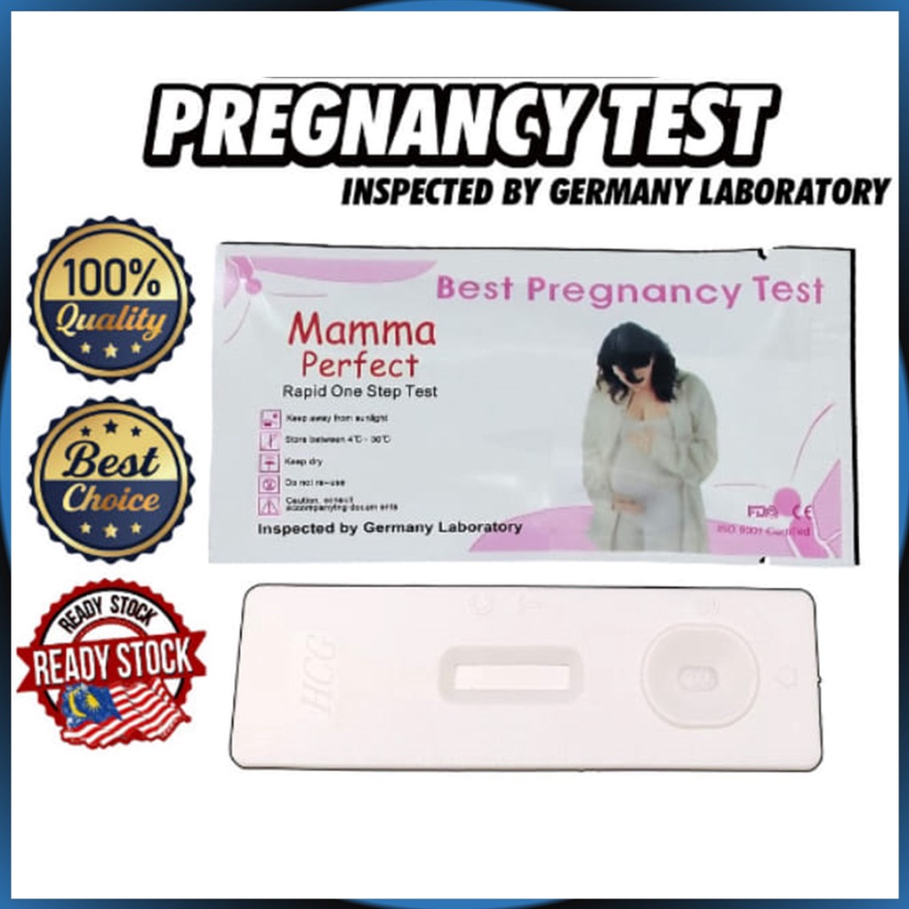 One Step Urine Pregnancy Test Strip Fast Accurate Mother Baby Kehamilan Perempuan Early Detect Rapid 验孕