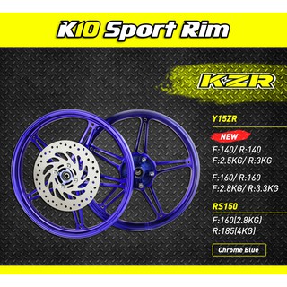 KZR K10 Sport Rim Y15ZR 160X160 Limited Stock | Shopee Malaysia