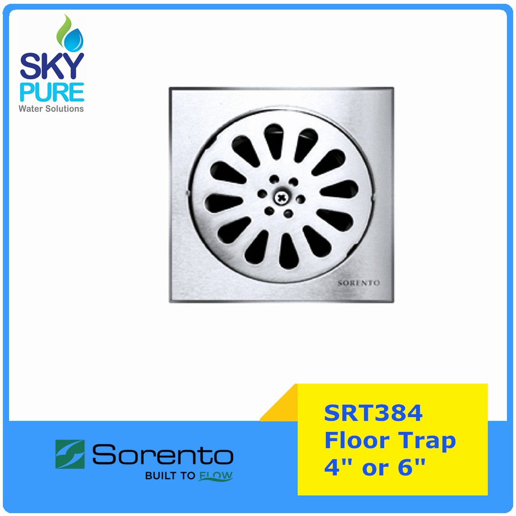 Sorento Srt384 Floor Trap 4 Or 6 Inches Floor Grating Shopee Malaysia