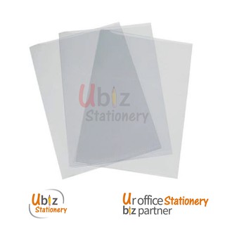 PVC Clear Folder C / L / U Shape File / Holder A4 (1 pc)