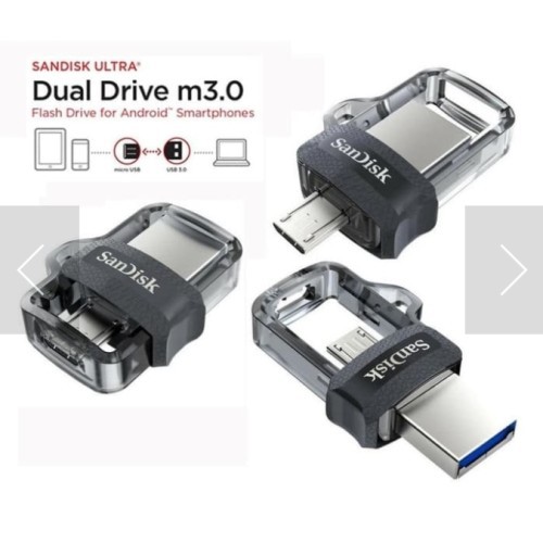 Sandisk ULTRA OTG DUAL DRIVE 16GB ORIGINAL | Shopee Malaysia