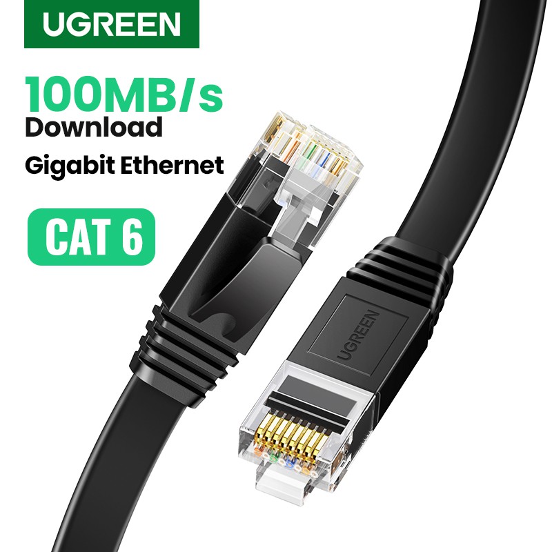 UGREEN CAT 6 Flat Cable Cat6 Lan Cable UTP RJ45 Network Cord