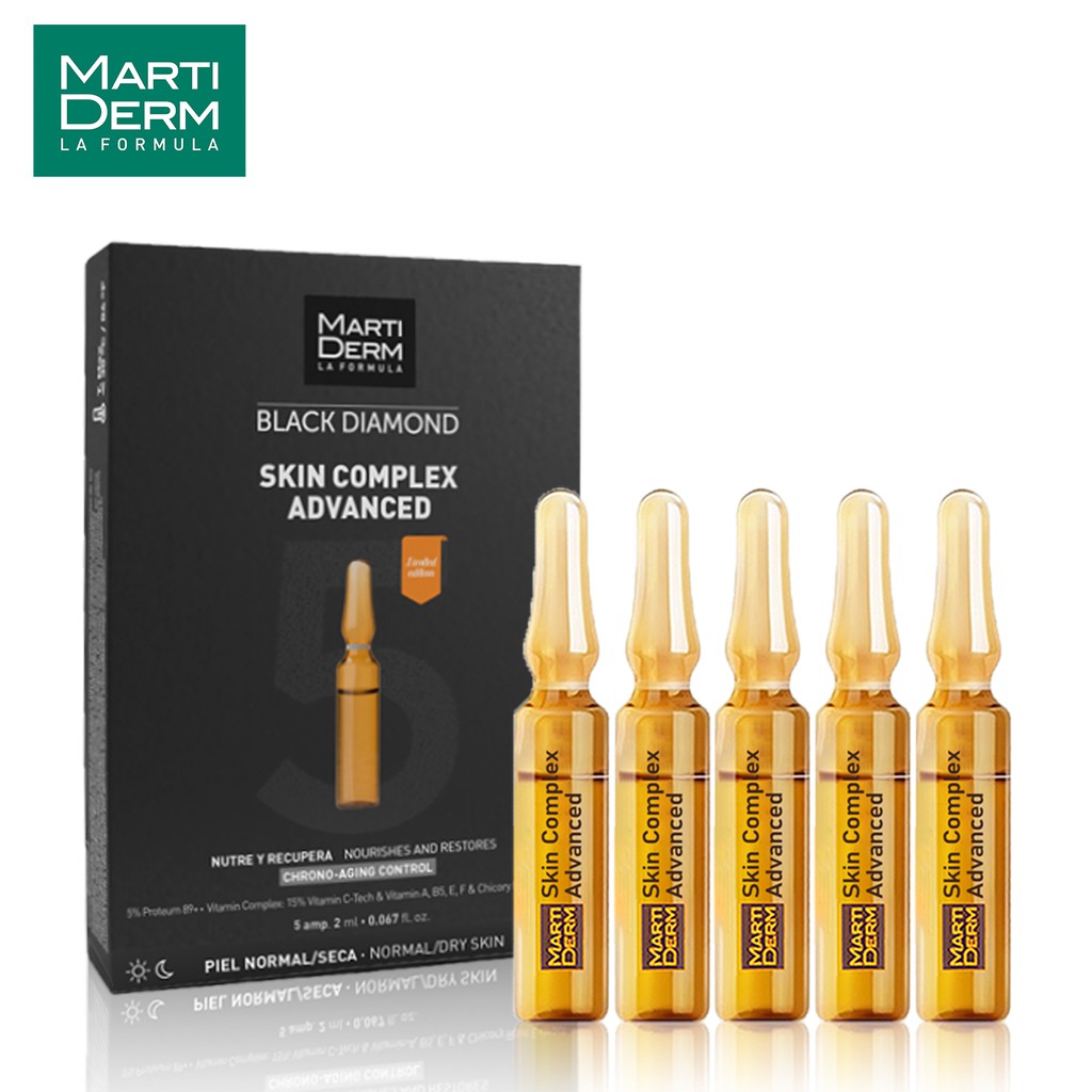 [NEW FORMULA] MartiDerm Skin Complex Advanced Ampoule 5 x 2ML Shopee