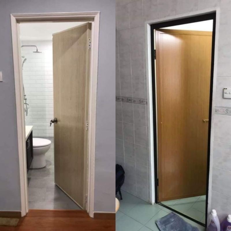 Pintu Tandas Pvc Plastik Toilet Door Bathroom Door Shopee Malaysia