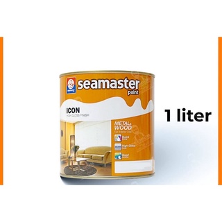 seamaster icon high gloss finish 1 litre metal and wood/cat minyak ...