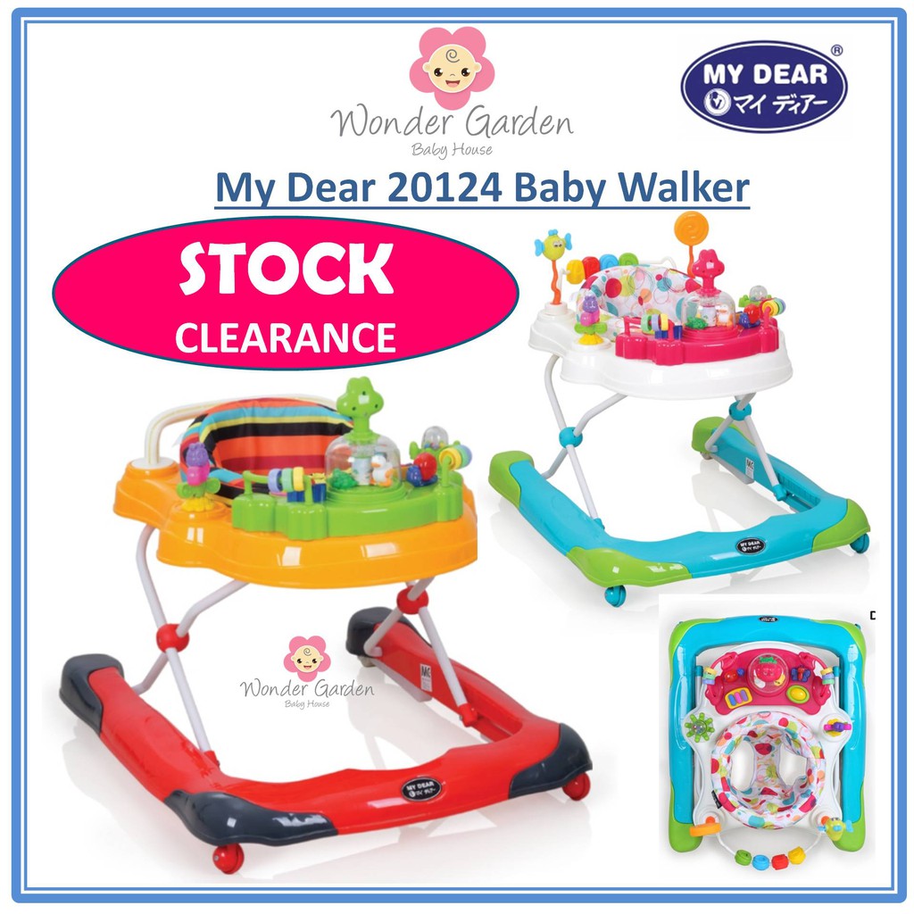 Buy My Dear Baby Walker 124 Blue Red Seetracker Malaysia