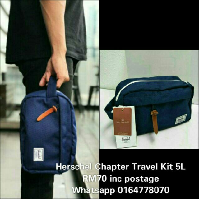 herschel chapter travel kit carry on