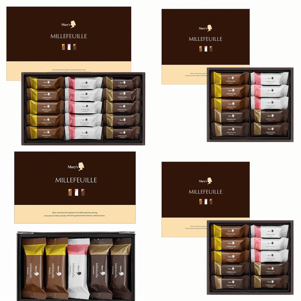 Mary Millefeuille Chocolate Bar with collagen is included ! Import from