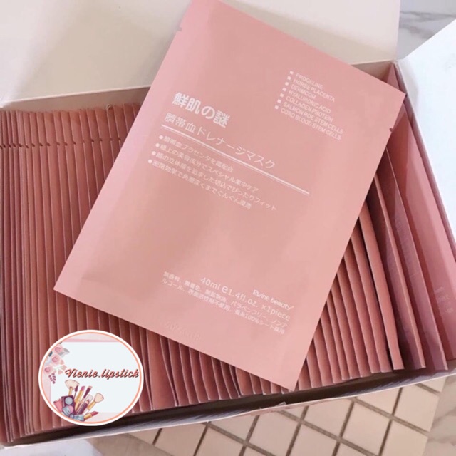 Rwine Beauty Japan Umbilical Cord Placenta Stem Cell Mask [Vieie.lipstick]