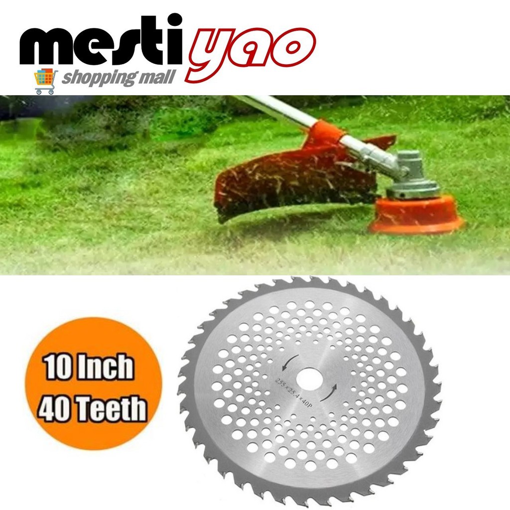 10” X 40T High Speed Steel Grass Cutter Blade Shopee Malaysia