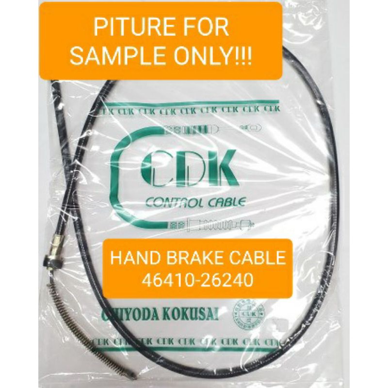 First Line FKB2961 Brake Cable LH 