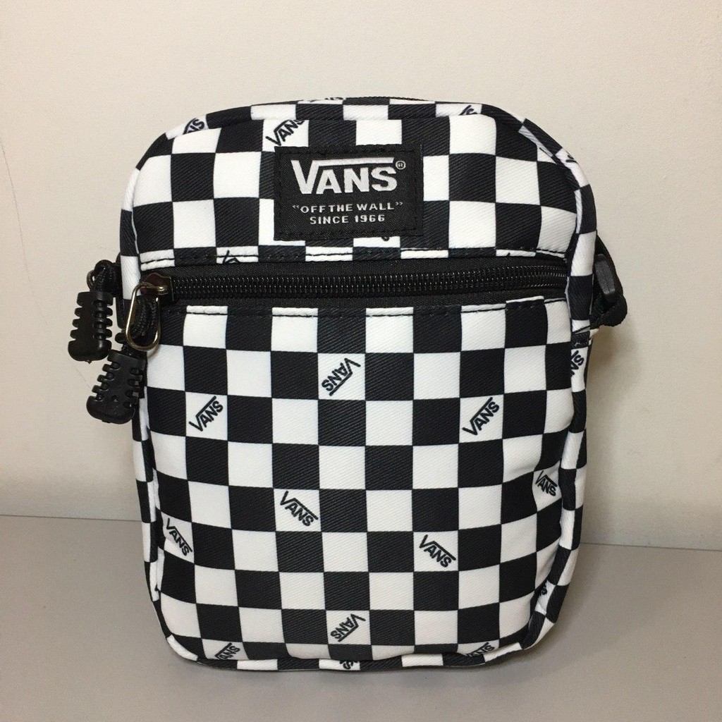 vans sling bag checkerboard