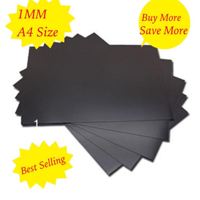 1MM A4 Size Magnet Sheet (Thickness:1.0mm X 210mm (W) X 310mm(L)/Fridge ...