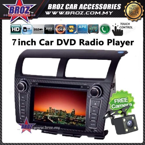 Broz Myvi Lagi Best 7 Oem Plug And Play Bluetooth Mirror Link Dvd 2din Player Shopee Malaysia