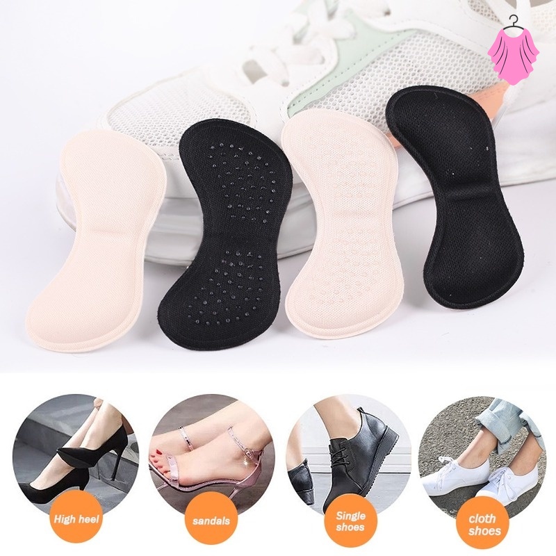 Soft Sticky Sponge Shoe Pads / Anti-wear Heel Insoles / Non-slip Light ...